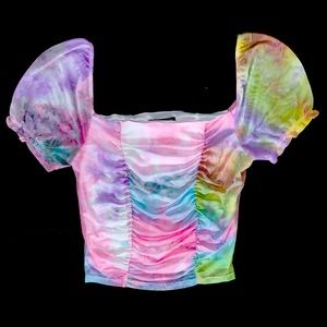 Tie Dye Crop Top